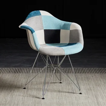 Уникальные деревянные Офисные Ресторанные кресла для отдыха Кресло скандинавского современного дизайна Обеденные стулья Accent Sedie Библиотечная мебель 23GP