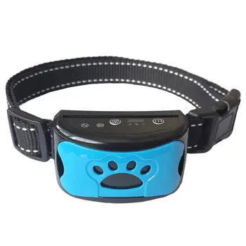 Ультразвуковой ошейник для дрессировки собак USB Электрические устройства для защиты от лая, останавливающие вибрацию Устройства для защиты от лая