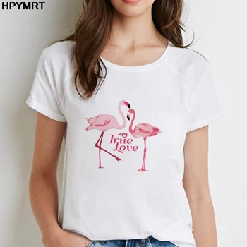 Летняя Женская футболка с принтом 