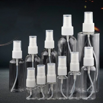 1 шт. портативный прозрачный пластиковый распылитель из пустого флакона для парфюмерной жидкости, мини-распылитель, аксессуары для путешествий, туманный насос