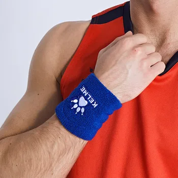 Спортивный браслет KELME Man, тренировочный бандаж для бега, удобная дышащая Повязка из трикотажной ткани из спандекса, поддерживающая Gry Женщин