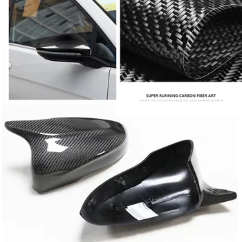 Крышка Зеркала Для Volkswagen VW Golf 6 Touran Bora 2011-2015 Замена Углеродного Волокна Крышка Заднего Вида Автомобиля Клипса Для Корпуса Заднего Вида