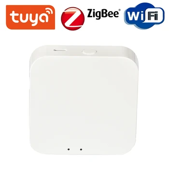 Tuya Bluetooth / ZigBee Gateway Беспроводной смарт-концентратор Smart Home Bridge Gateway Поддерживает работу Smart life с Alexa Google Home Hub