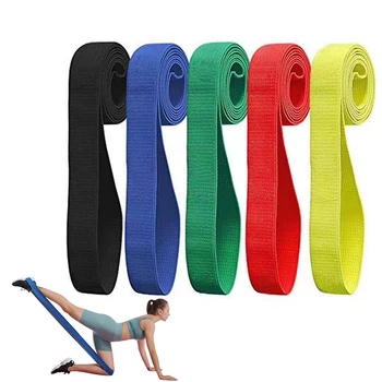 Длинная плетеная резинка для фитнеса, эластичная резинка для йоги, эластичная резинка для силовых тренировок, вспомогательная резинка для фитнеса