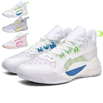 Молодежная повседневная спортивная обувь с высокими щиколотками Для мальчиков и девочек, Баскетбольные кроссовки для спортивных тренировок, кроссовки для бега, Студенческая уличная обувь 36-45#