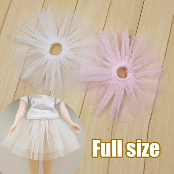 Одежда для кукол BJD 1/3 размера 1/4 размера 1/6 размера Blythes размера Uncle размера Белая розовая нижняя юбка объемная юбка газовая юбка