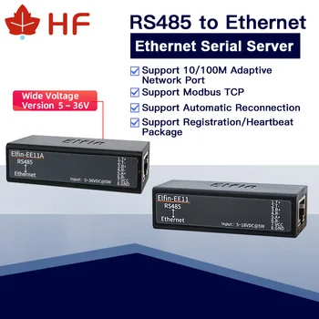 Беспроводные сетевые устройства EW11A Modbus TPC RJ45 RS485 к последовательному серверу Wi-Fi DTU