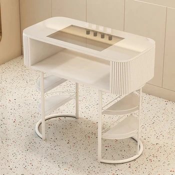 Профессиональный маникюрный стол для приема гостей, Роскошный Туалетный столик для ногтей, современная мебель для маникюрного салона Tavolo BL50NT