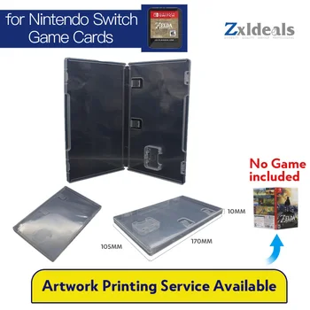 Сменный чехол для игровой корзины Nintendo Switch, запасной прозрачный картридж, игровая коробка