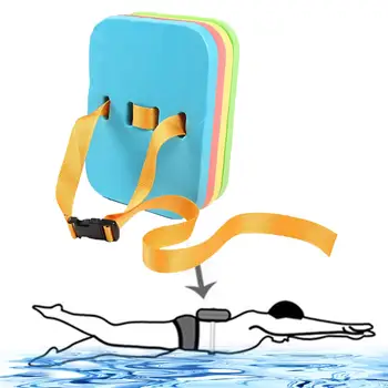 Доска для плавания с регулируемыми ремнями для плавания, аксессуары для бассейна, упражнения для тренировок