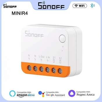SONOFF MINI MINIR4 Extreme Wi-Fi Smart Switch Приложение eWeLink Дистанционное управление Внешним переключателем Управление Режимом Отсоединения реле Smart Switch