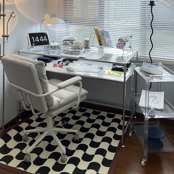 Роскошная поддержка, Дизайнерская подушка для офисного кресла, Белая Поясничная поддержка, Удобный механизм офисного кресла, Сетчатые шезлонги для офисной мебели