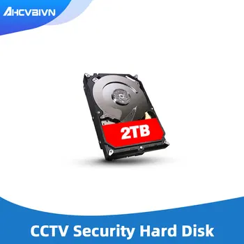 AHCVBIVN SATAIII Жесткий Диск HDD 2 ТБ 2000 ГБ 64 МБ 7200 об/мин для Системы Видеонаблюдения DVR NVR Камеры Безопасности Комплекты Видеонаблюдения