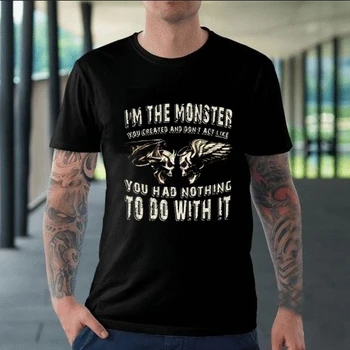 Подарочная футболка I'm the monster skull