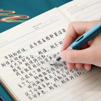 Ручка для заметок Винтажная китайская авторучка со сменной чернильной капсулой Гладкие канцелярские принадлежности для студентов любителей пера