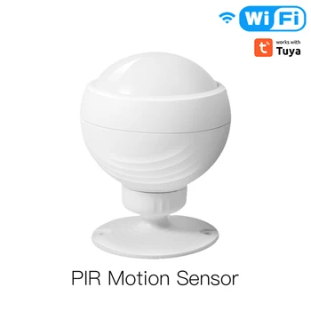 CORUI Tuya WiFi Smart PIR Датчик Движения Человеческого Тела Инфракрасный Детектор Охранной Сигнализации SmartLife APP Пульт Дистанционного Управления