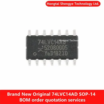 Новая оригинальная накладка 74LVC74AD SOP-14 с функцией сброса, двойной чип с положительным краевым контактом D-типа