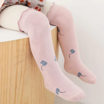 Рождественские Зимние носки для малышей, утепленные, длиной выше колена, от 0 до 3 лет, Носки для мальчиков и девочек, Аксессуары для новорожденных, Новое поступление