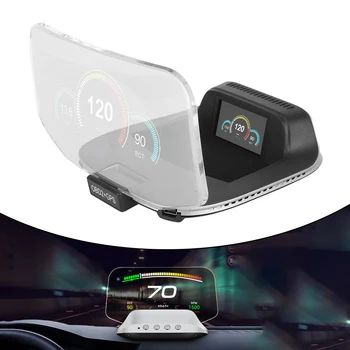 Автомобильные Электронные Автомобильные Аксессуары Головной Дисплей C3 HUD Автопроектор Hud Навигация GPS obd2 Спидометр