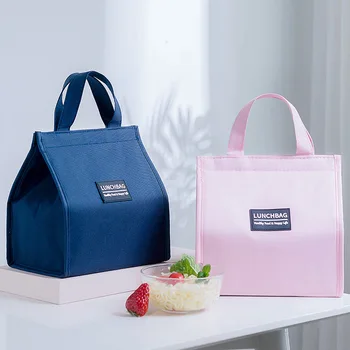 Портативные сумки для ланча, теплоизоляционная сумка для хранения ланч-боксов, детская школьная сумка для ланча, сумки для пикника, сумки большой емкости