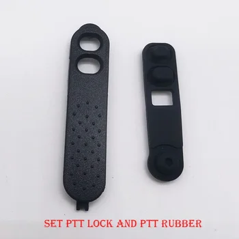 1шт Замок Кнопки PTT и Резиновый Ключ PTT для Motorola EP450 PR400 и т.д. Комплекты для Ремонта Рации