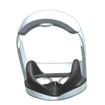 Для Mate QuestPro VR Glasses Eye Pad Силиконовая Накладка Для Глаз Маска От пота Силиконовая Накладка Для Глаз Затеняющие VR Очки Аксессуары