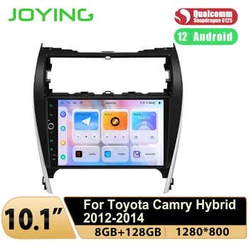РАДУЯСЬ 10-дюймовой автомобильной мультимедийной радио-стереосистеме Android Auto Carplay для TOYOTA CAMRY Hybrid 2012-2014 Поддержка OEM камеры JBL