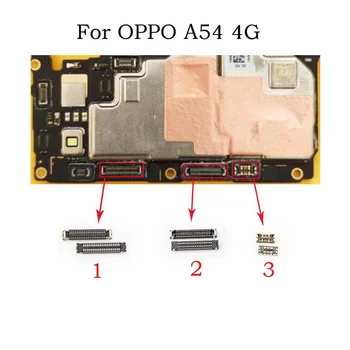 Для OPPO A54 4G ЖК-дисплей Разъем FPC/USB Зарядное Устройство Зарядный Контактный Штекер Разъем Аккумулятора