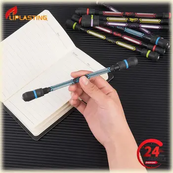 Креативная вращающаяся ручка, вращающаяся игрушка, противоскользящая ручка-самокрутка, вращающаяся гелевая ручка, вращающаяся ручка с нескользящим покрытием, канцелярские принадлежности для офиса