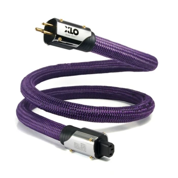 XLO Purple Rush HIFI Аудио кабель питания переменного тока США ЕС штекер 2 м