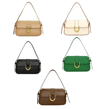 Квадратная сумка Y2K, сумка для подмышек, сумка через плечо для девушки, универсальная модная сумка для подмышек