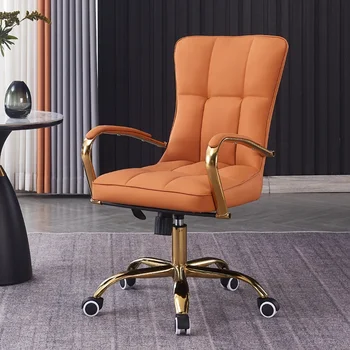 Кресло-подъемник для домашнего офиса, вращающееся кресло, игровые стулья, Легкие роскошные Удобные компьютерные кресла для сидячего образа жизни, сиденье с живой спинкой