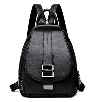 Дизайнерские рюкзаки 2024 года, женские кожаные рюкзаки, женская школьная сумка для девочек-подростков, дорожная сумка на спине, ретро-рюкзак Sac a Dos