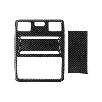Для Ford Ranger 2023 + Наклейка для отделки салона автомобиля с рисунком из углеродного волокна