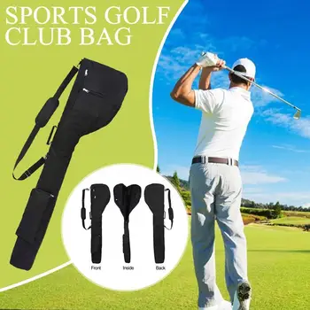 Легкая сумка для гольфа, складная воскресная сумка, дорожная сумка для тренировок, толстый и прочный футляр для клюшек, разноцветный X7G3
