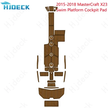 2015-2018 Коврик для плавательной платформы MasterCraft X23, коврик для пола из вспененного тика EVA, коричневый