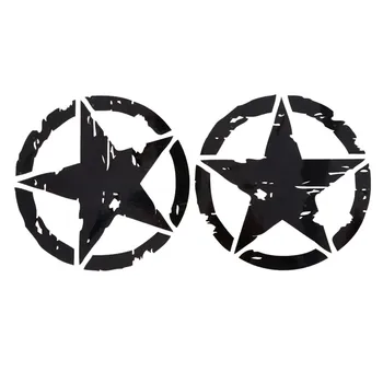 Креативные Автомобильные Наклейки С изображением Армейской Звезды, Графические Наклейки Для мотоциклов, Виниловые Наклейки для автомобилей, Водонепроницаемые и Солнцезащитные