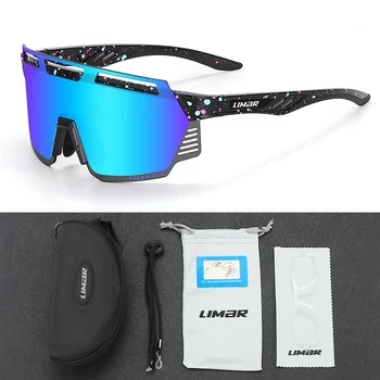 Очки LIMAR, поляризованные Велосипедные очки, солнцезащитные очки для спорта на открытом воздухе, дорожный велосипед, горный велосипед, снаряжение для бега и кемпинга